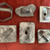 Primitive Antique Tin Handled Cookie Dough Cutters