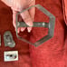 Primitive Antique Tin Handled Cookie Dough Cutters