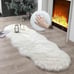 NEW Faux Fur Rug Sheepskin Shag Fluffy Fuzzy White 2x6ft Runner Rugs for Bedroom