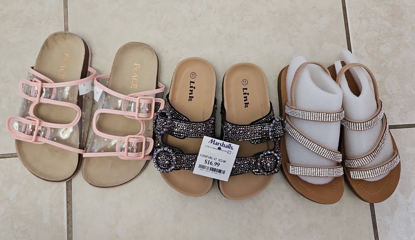 Sandals for little girls