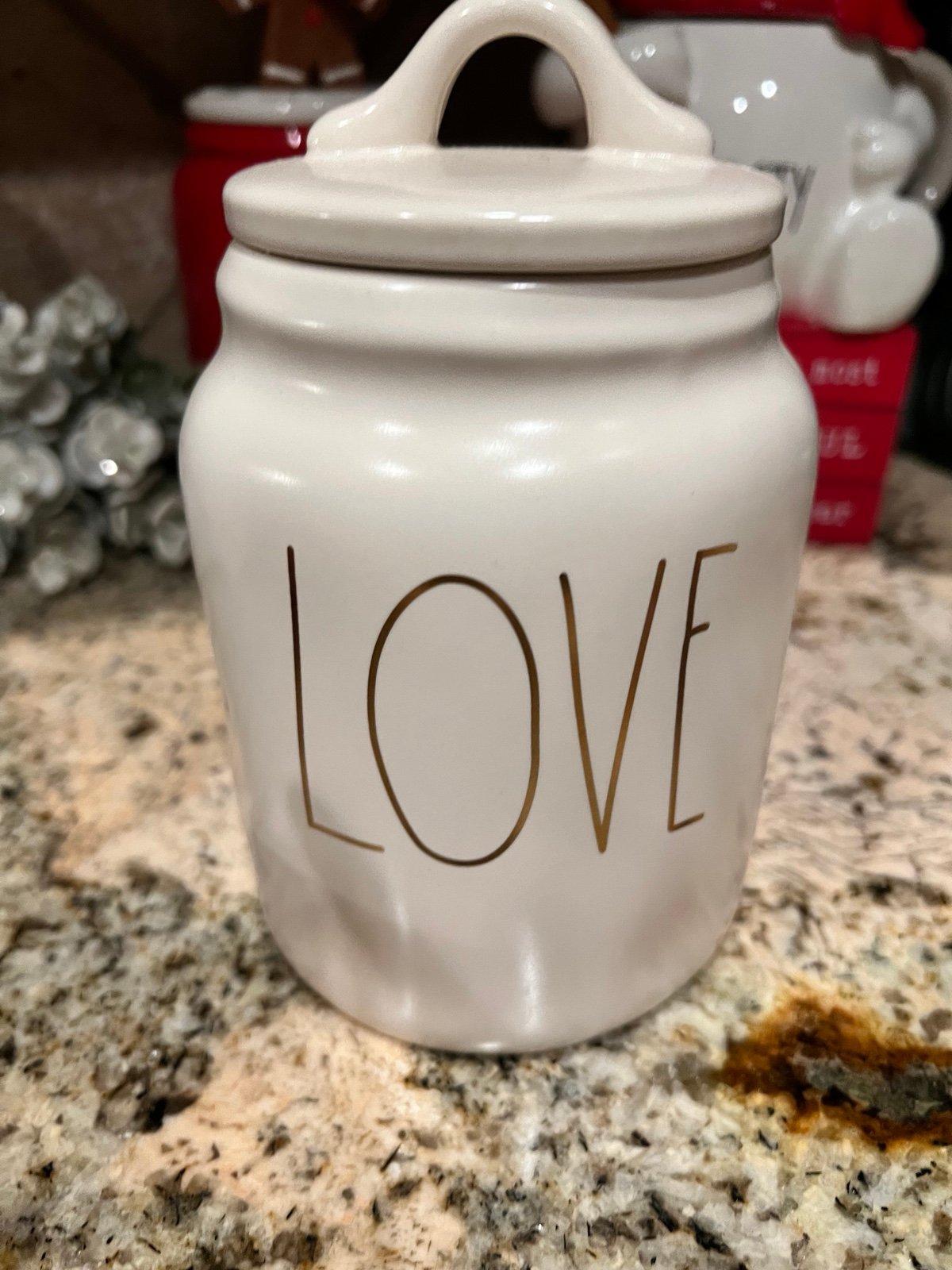 Valentines Rae Dunn LOVE Canisters