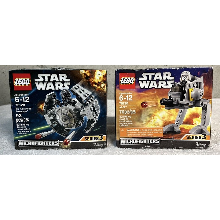 LEGO Star Wars Lot of 2 - 75130 & 75218 - Micro Fighters Series 3 Factory Sealed