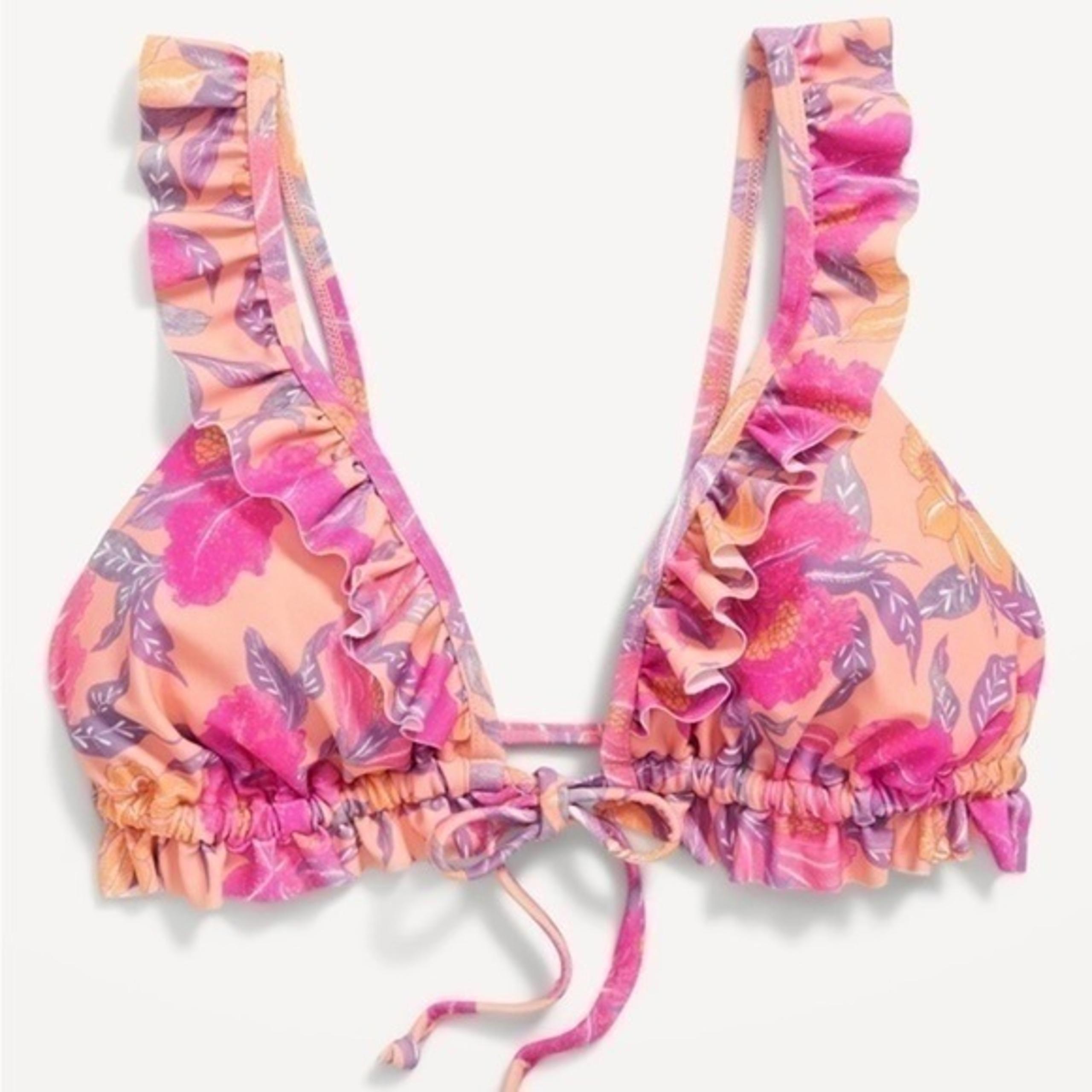 Old Navy Swim Women’s Triangle String Bikini Swim Top NWT