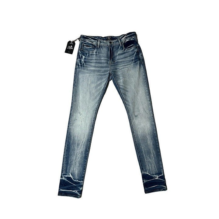 PRPS Cayenne Super Skinny Fit Men's Stretch Jeans Size Blue 34/32