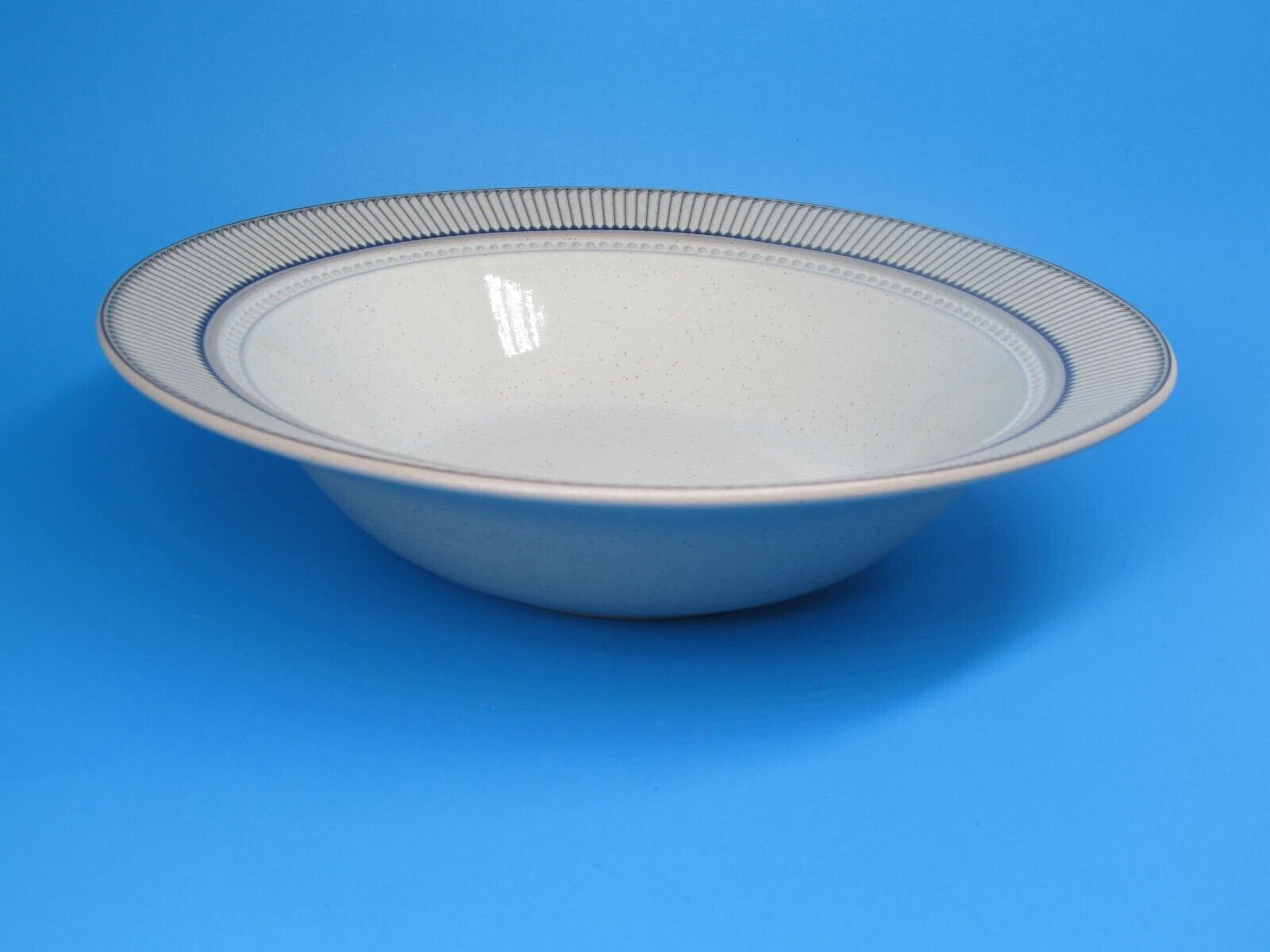 Mikasa Stone Craft SC-303 Libretto 10 1/4 X2 5/8 Vegetable Serving Bowl Ex Cond