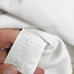 Cris Barros Solid White ruffle Mini Skirt Sz 38
