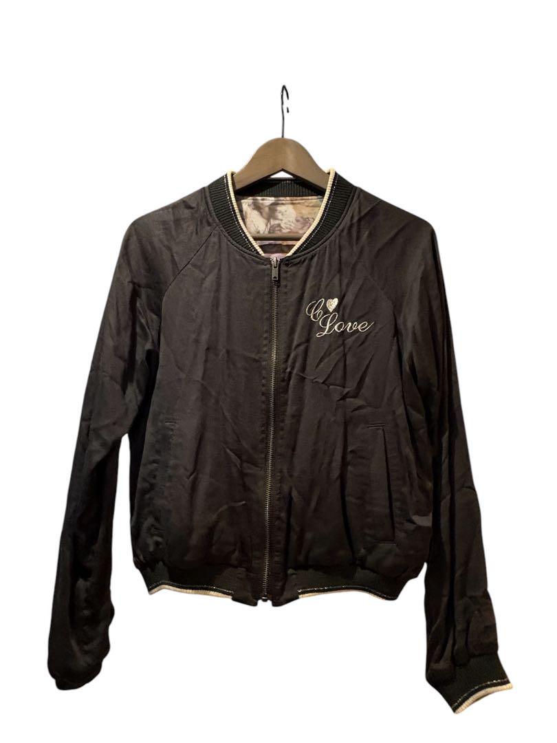 Hysteric Glamour Reversible Souvenir Jacket Bomber Jacket Print Collaboration
