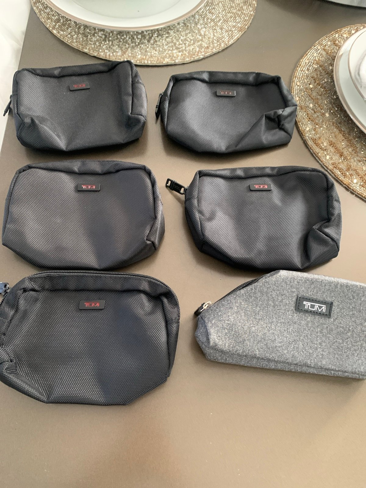 Tumi pouches