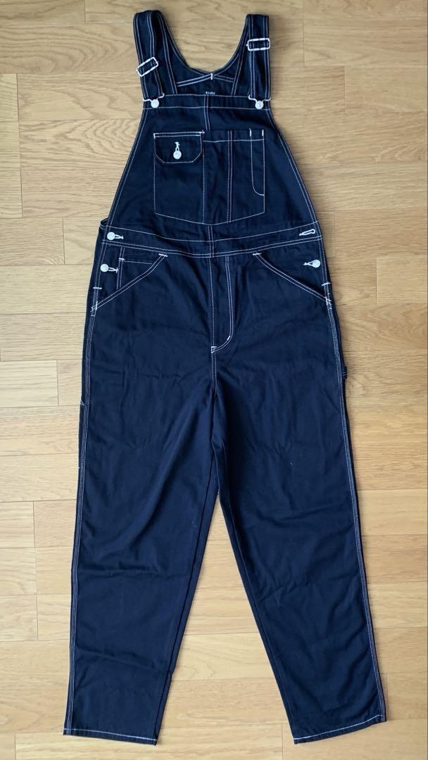 EDWIN Black Overalls, Size M