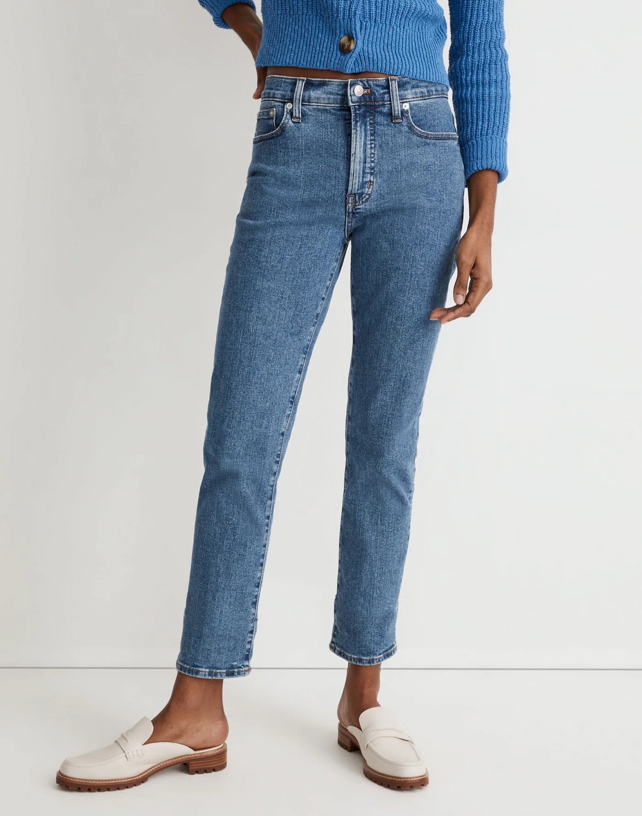 Madewell The Mid-Rise Perfect Vintage Jeans Size 25 Color: Knowland Wash