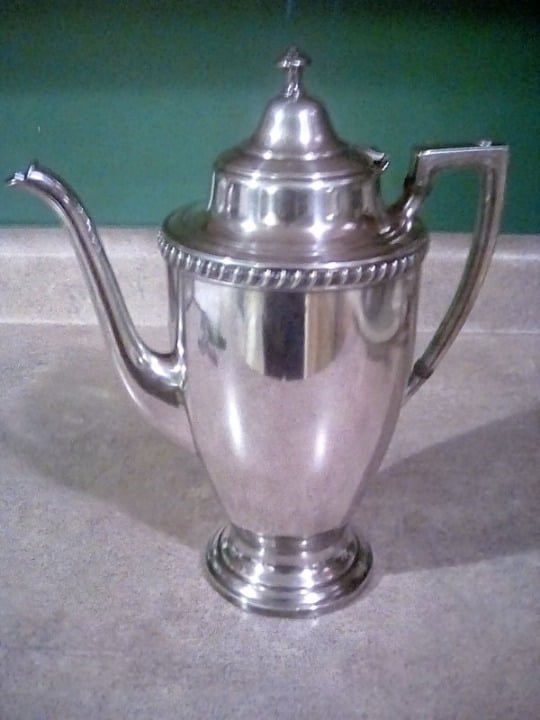 Cresent Silverware Tea Pot