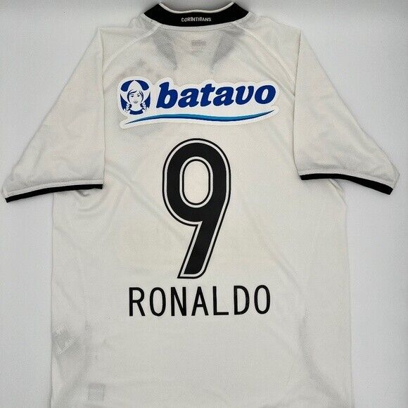 Ronaldo Nazario 9 Corinthians 2009/2010 ORiGINAL Nike Vintage Rare Soccer Jersey