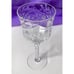 Vintage Libbey Rock Sharpe Cut Crystal Glass, Set Of 6 Sherry Glasses