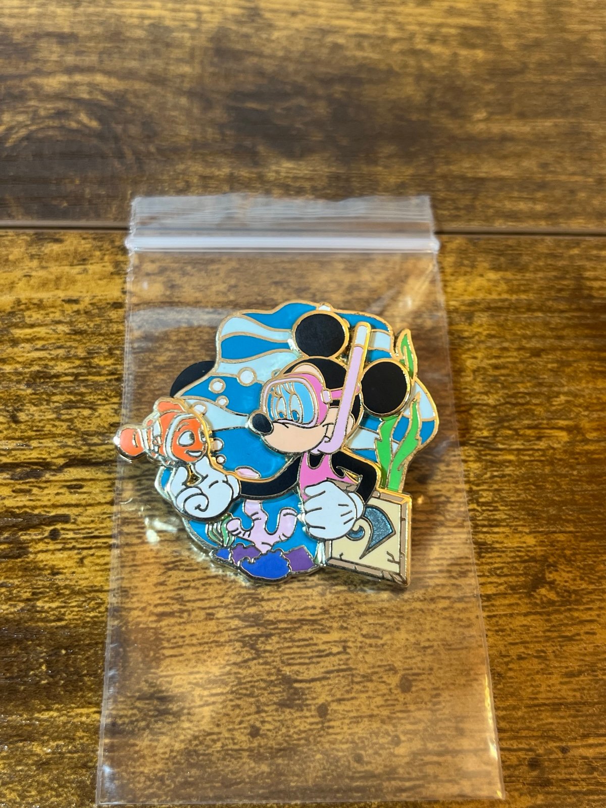 Wdw Expedition Disney pin the hand over set Minnie and Nemo 2008 LE 300