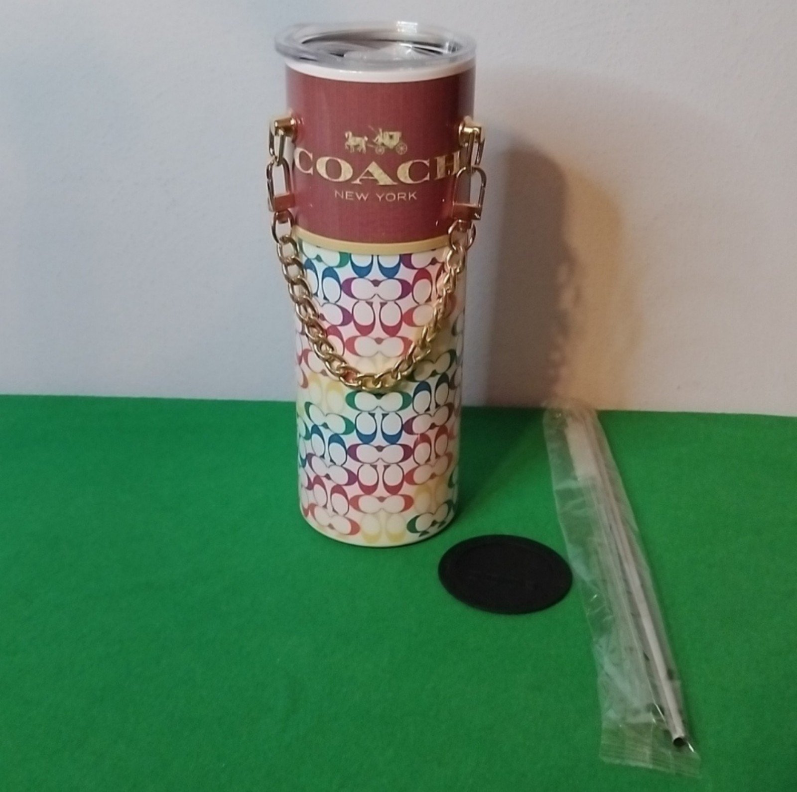 20 Oz. Stainless Steel Insulated Designer-Inspired Tumbler