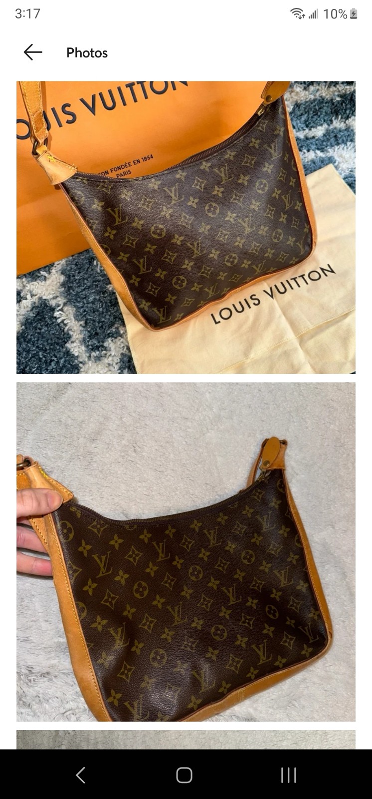 Louis Vuitton vintage shoulder bag