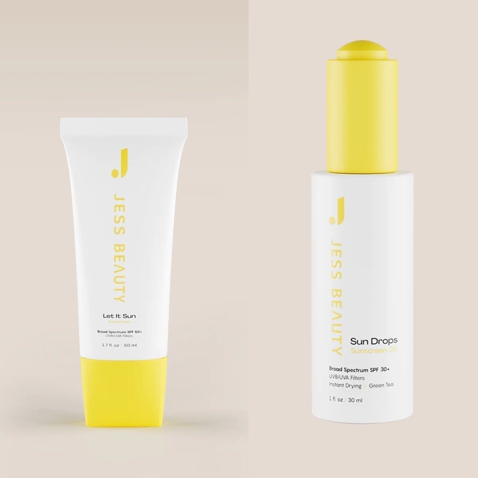 Brand New- Jess Beauty Sun Drops Sun Screen Duo
