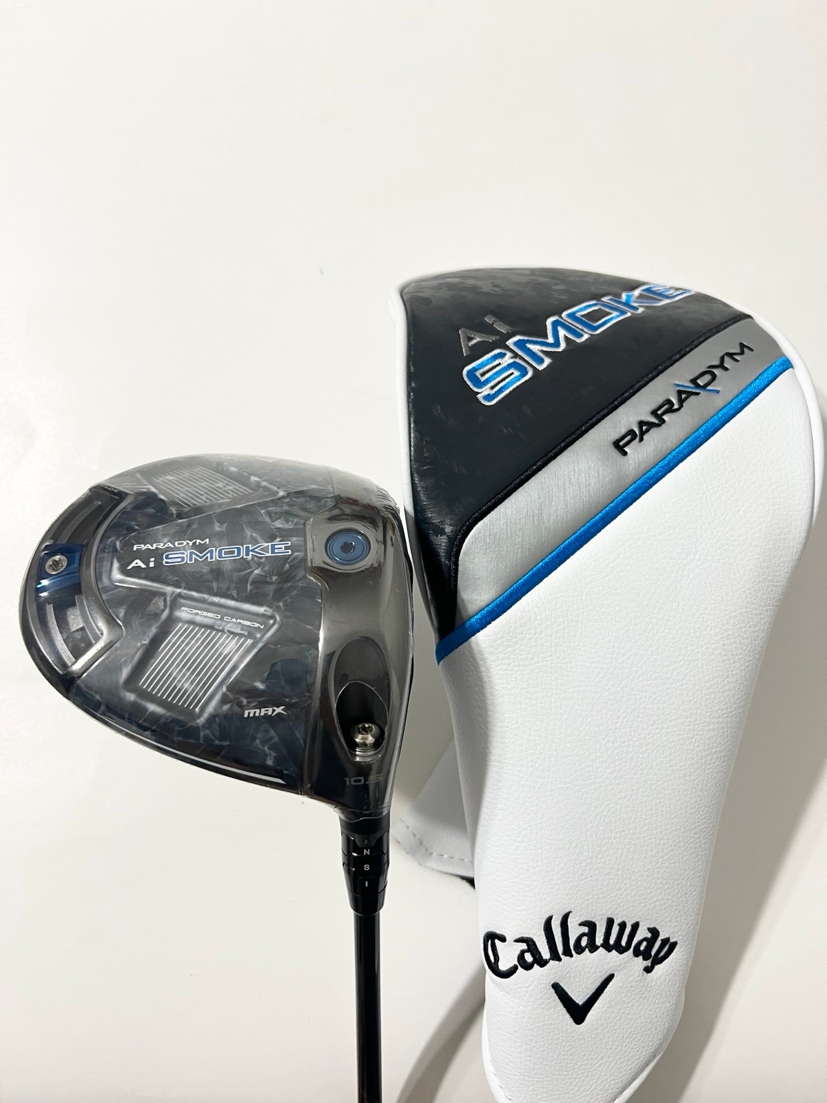 NEW -RH-Callaway Paradym Ai Smoke Max 10.5* Driver Denali Black 70G Shaft W/HC