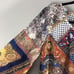 Shiloh 770 Size Medium Sheer Blouse Crowns Royalty Crocheted Fringe Boho 0589