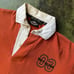 VTG 1990s Harley-Davidson Orange Rugby Button Up XL