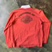 VTG 1990s Harley-Davidson Orange Rugby Button Up XL