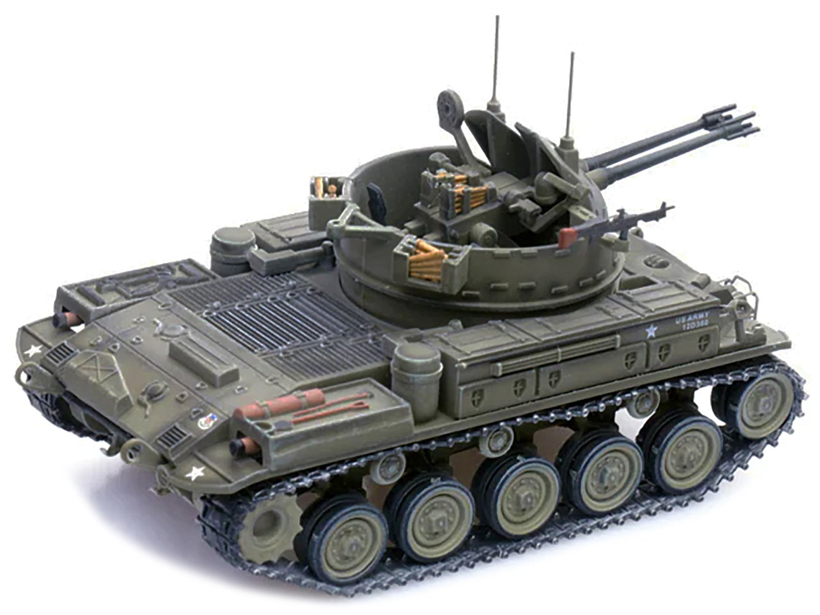 M42 Duster Self-Propelled Anti-Aircraft Gun Delta Dud's US Army - Vietnam War