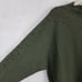 NEW NIC+ZOE Plus 1X Shine Embellished Pullover Sweater in Olive Green 178