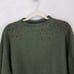 NEW NIC+ZOE Plus 1X Shine Embellished Pullover Sweater in Olive Green 178