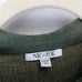 NEW NIC+ZOE Plus 1X Shine Embellished Pullover Sweater in Olive Green 178