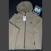 Nike Tech Fleece Windrunner Full Zip Hoodie Size 4XL Khaki Black FB7921-247