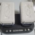 2 snow joe 24v batteries plus charger