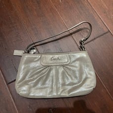 Delete on 3/7 MINT: Vintage coach gold shiny mini bag