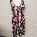 Momper Pleated Nursing & Maternity romper in vibrant tie dye.