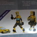 Boy's Transformers Converting Bumblebee Prime Costume Size S ( 4-6)