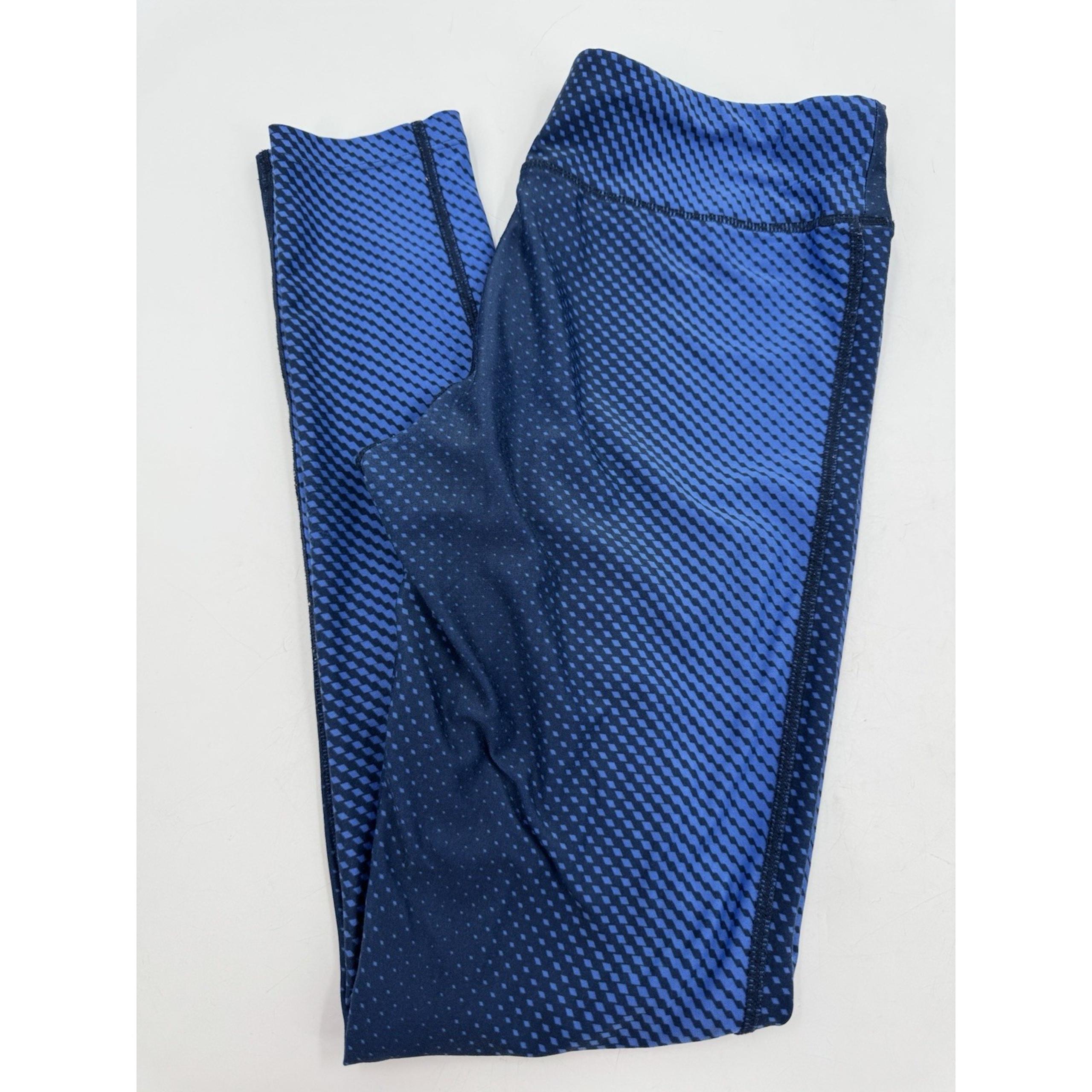North Face Women's Mountain Athletic Capri Leggings W/Pulse Blue Black S / P