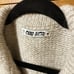 Ciao Lucia Torino Cable Knit Collared Cropped Sweater in Sand