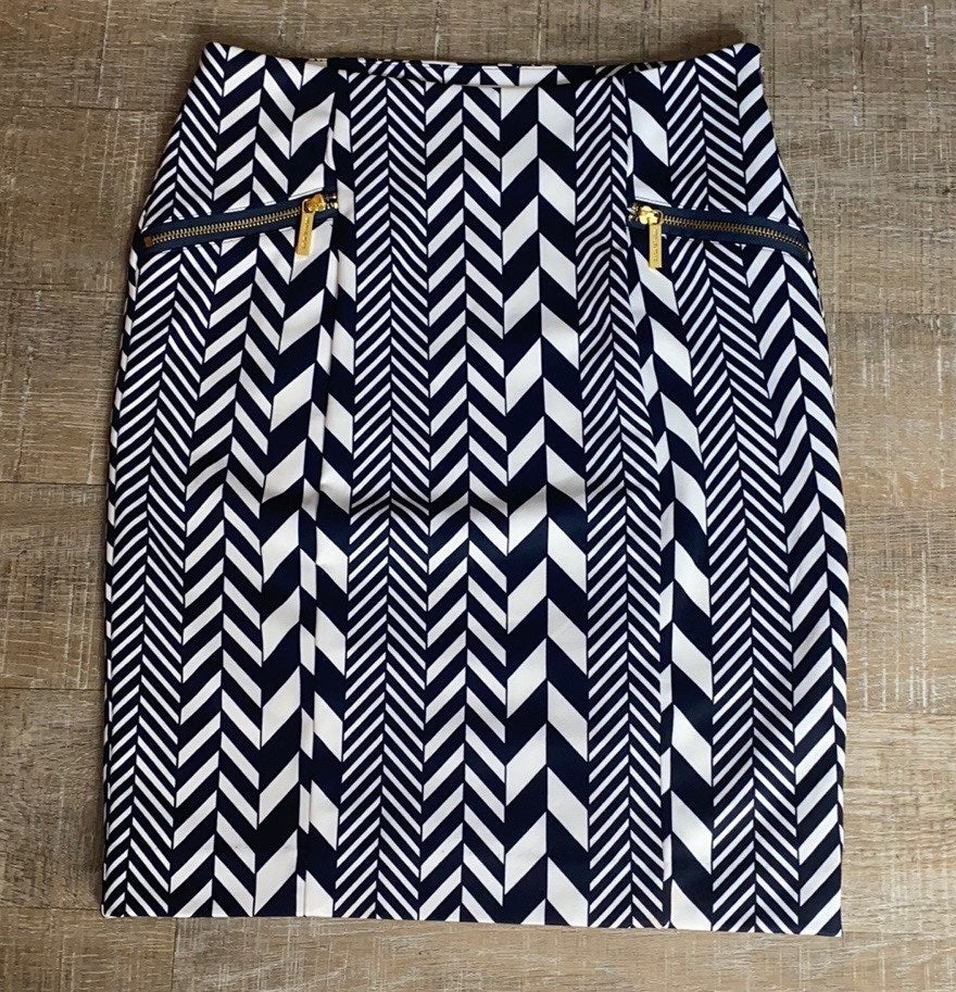 Michael kors chevron ponte stretch knit