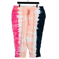 NEW! Lane Bryant Livi Activewear Capri Jogger Sweatpant Tie Dye - 18/20