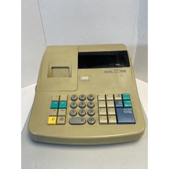 Royal 120nx Electronic Cash Management System Register Working No Key Tested