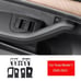 NEW Tesla Model Y 2020-2023 Real Carbon Fiber Window Lift Panel Switch Cover X14