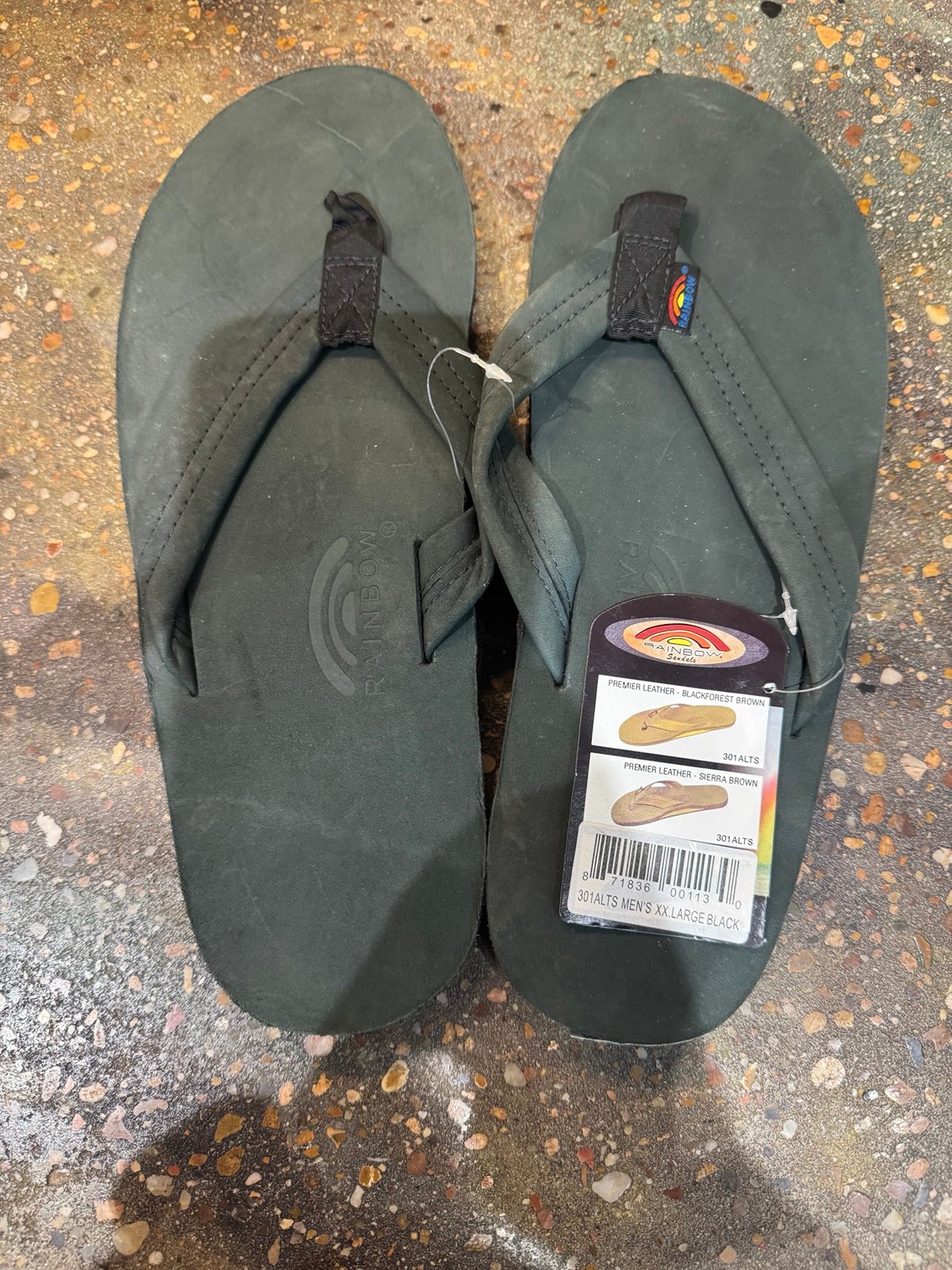 Men’s Rainbows XXL single layer thick strap