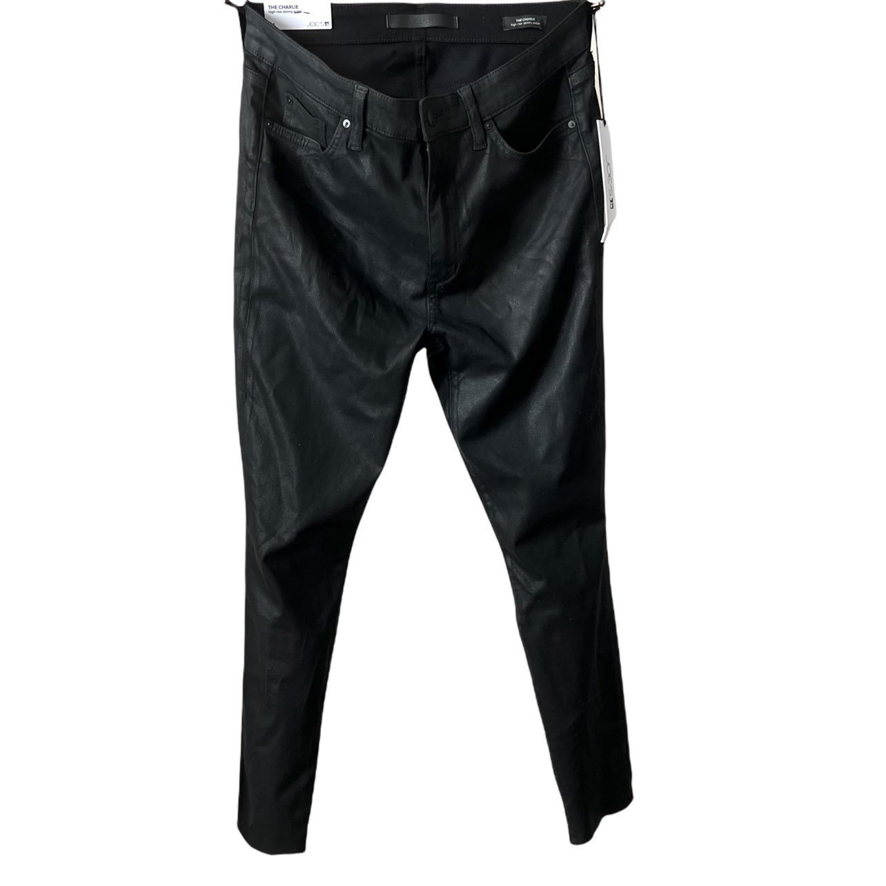 Joes jeans the charlie high rise skinny jeans size 31 NWT black