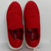 Blondo Designer Womens NEW w/tags Red Knit Slip-on Sneakers - sz. 8 1/2