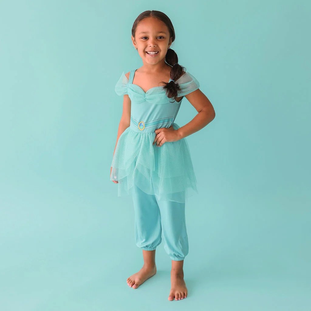 Posh Peanut Disney Jasmine Tulle Jumpsuit