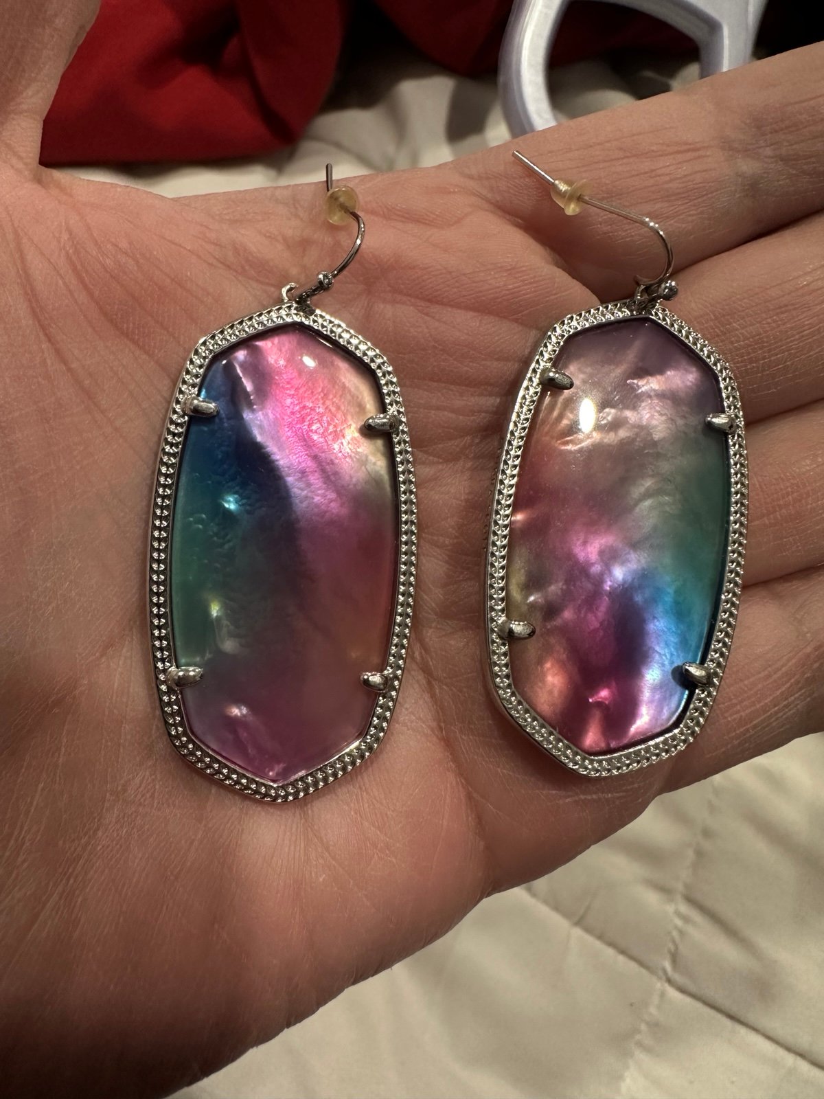 Kendra Scott -Danielle waterfall earrings.
