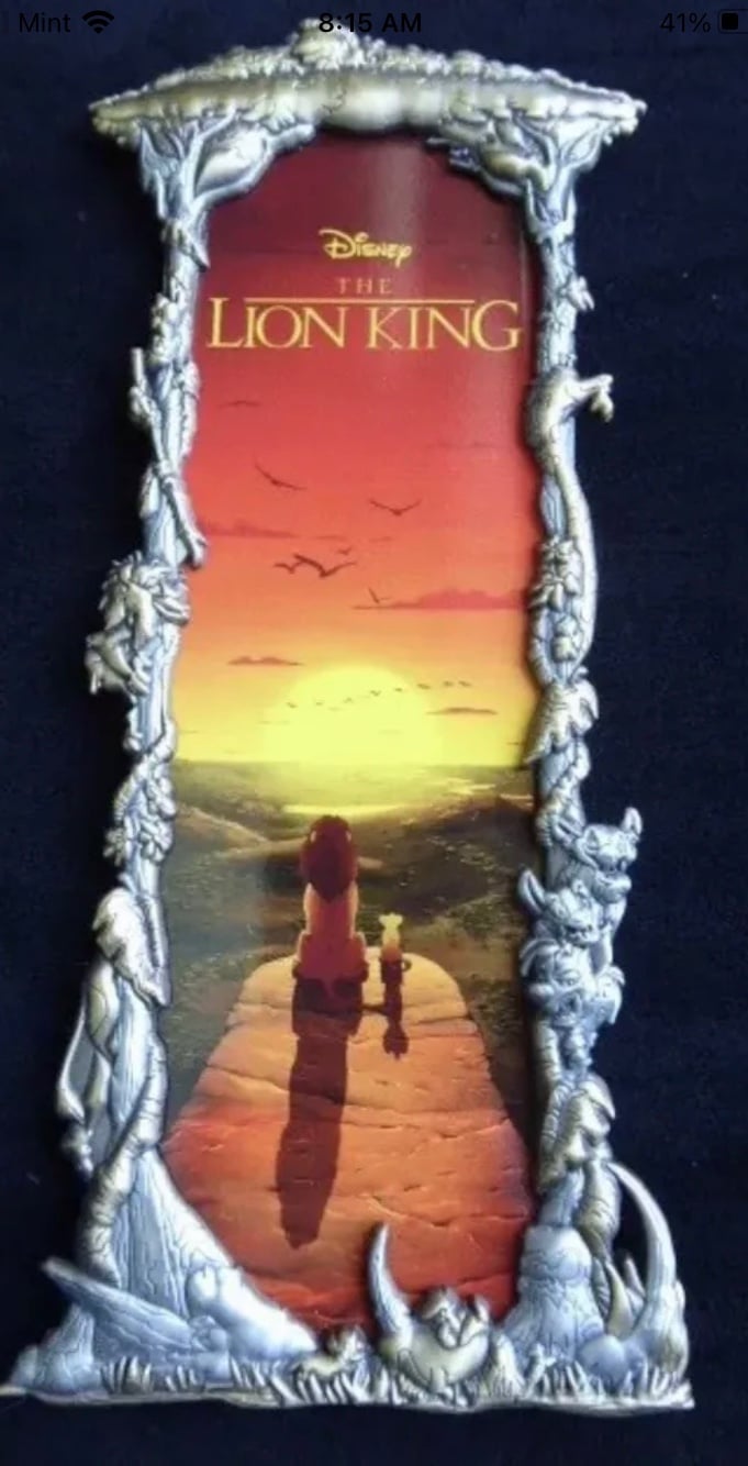 Disney Trading Pins Artland Ben Harman Lion King AP15