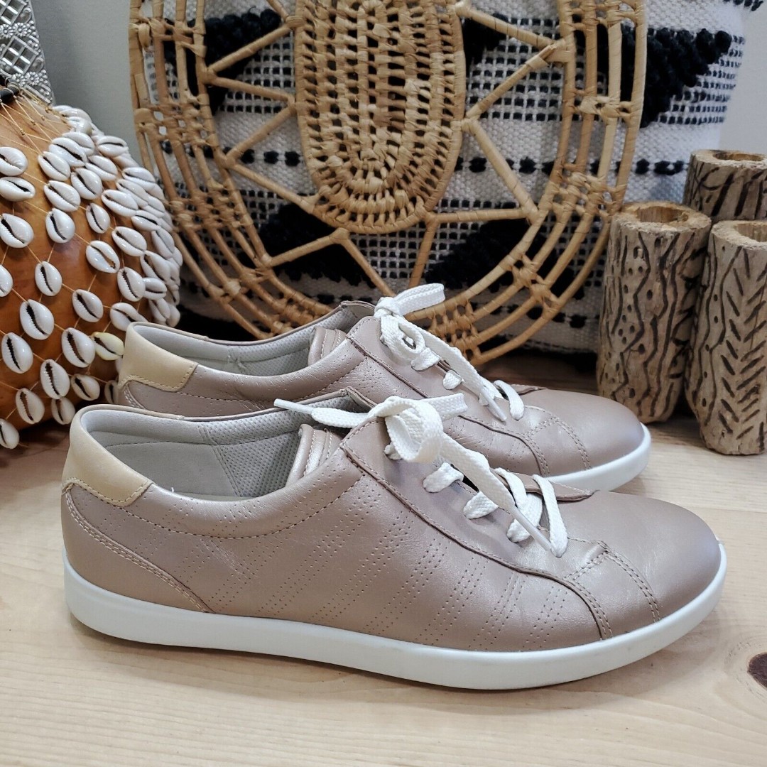 Ecco women's leisure sport tie sneaker sale