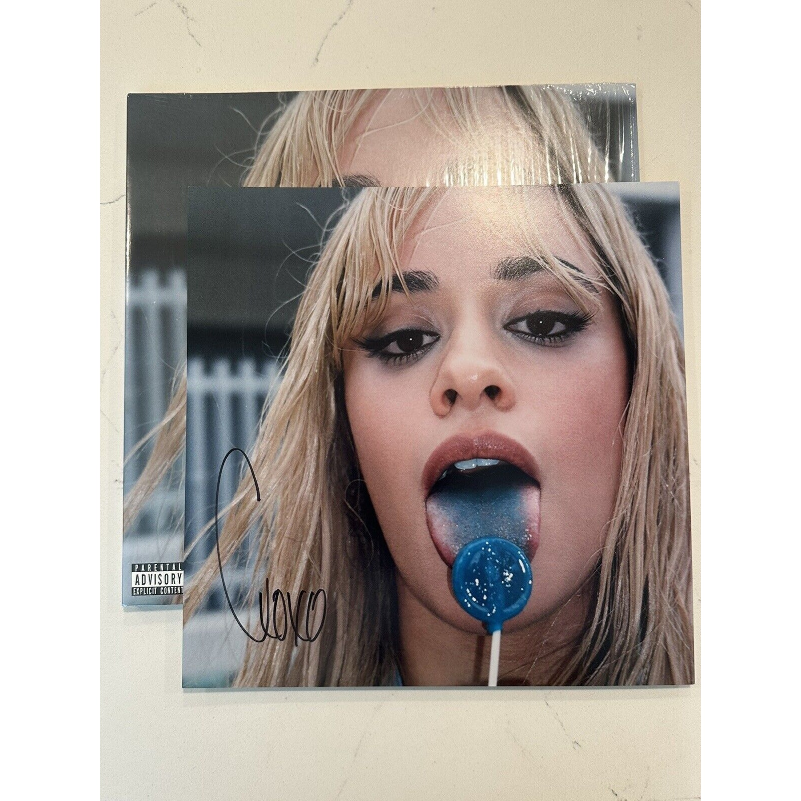 CAMILA CABELLO-C, XOXO-SIGNED AUTOGRAPHED INSERT-BABY PINK VINYL- #1