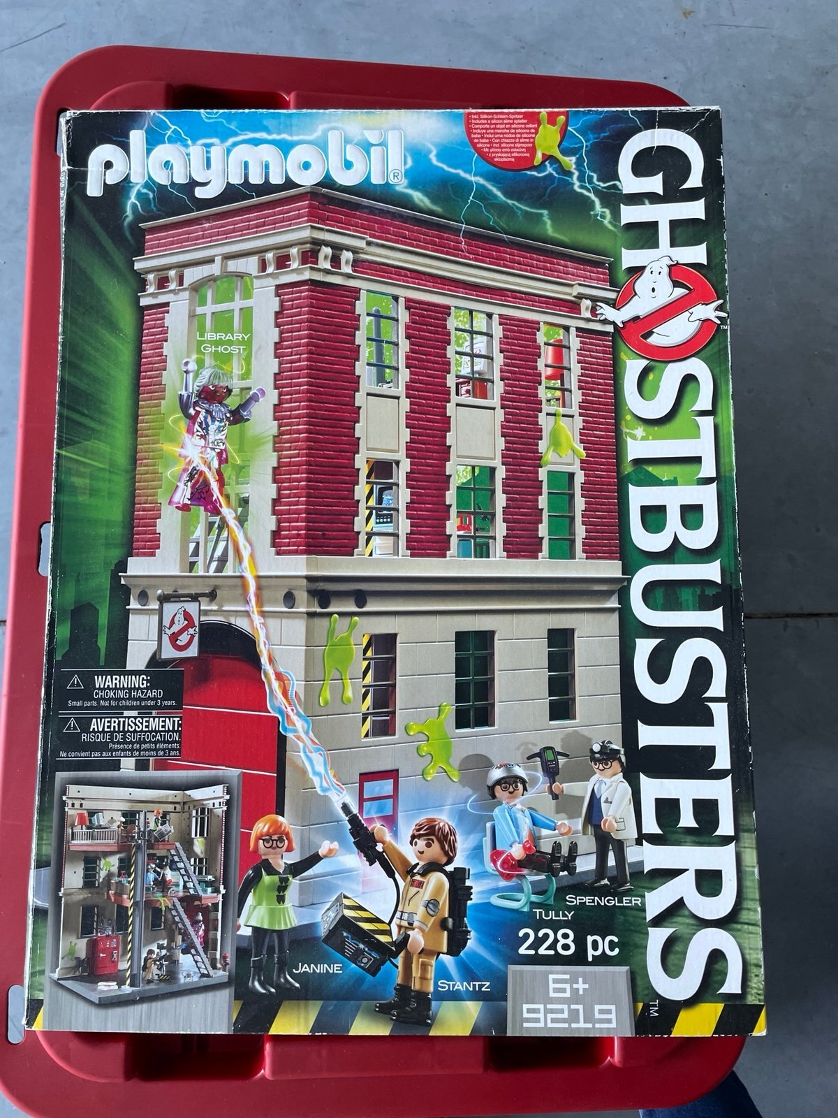 Playmobil 9219 Ghostbusters Firehouse