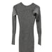NWT AllSaints Sedona Midi Dress Wool Alpaca Charcoal Grey Women’s Size Medium